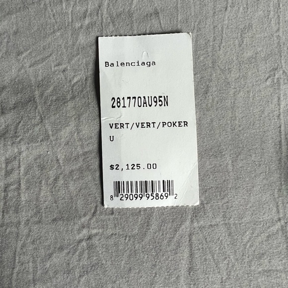 Rare Balenciaga Vert Vert Poker Bag - Picture 10 of 12